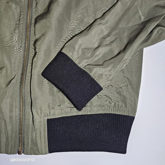 Women's Bomber Jacket Full-zip Padded Casual Active Sport Coat Outwear - Picture 3 of 14